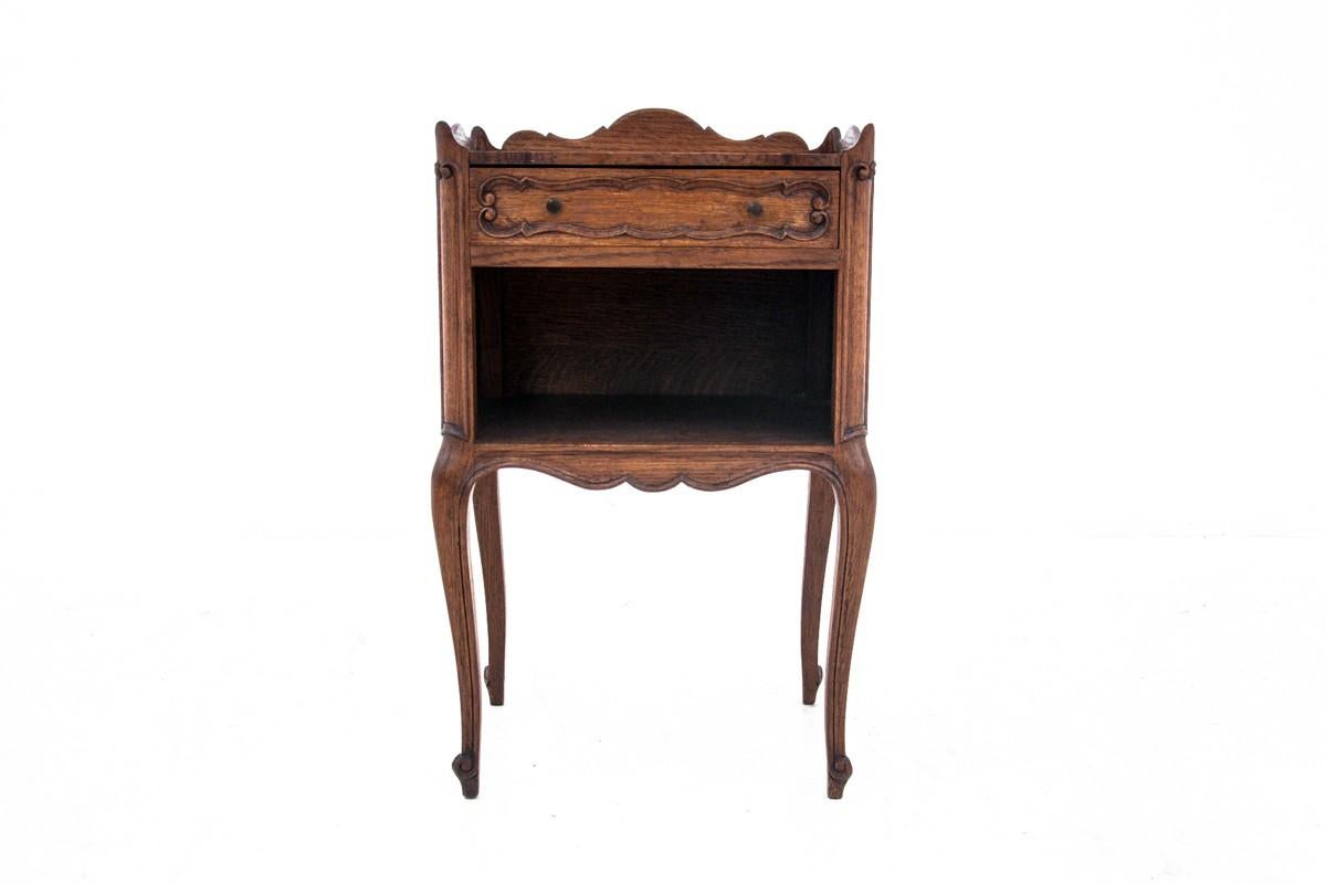 Bedside Tables, France, Walnut, Early 20th Century 2