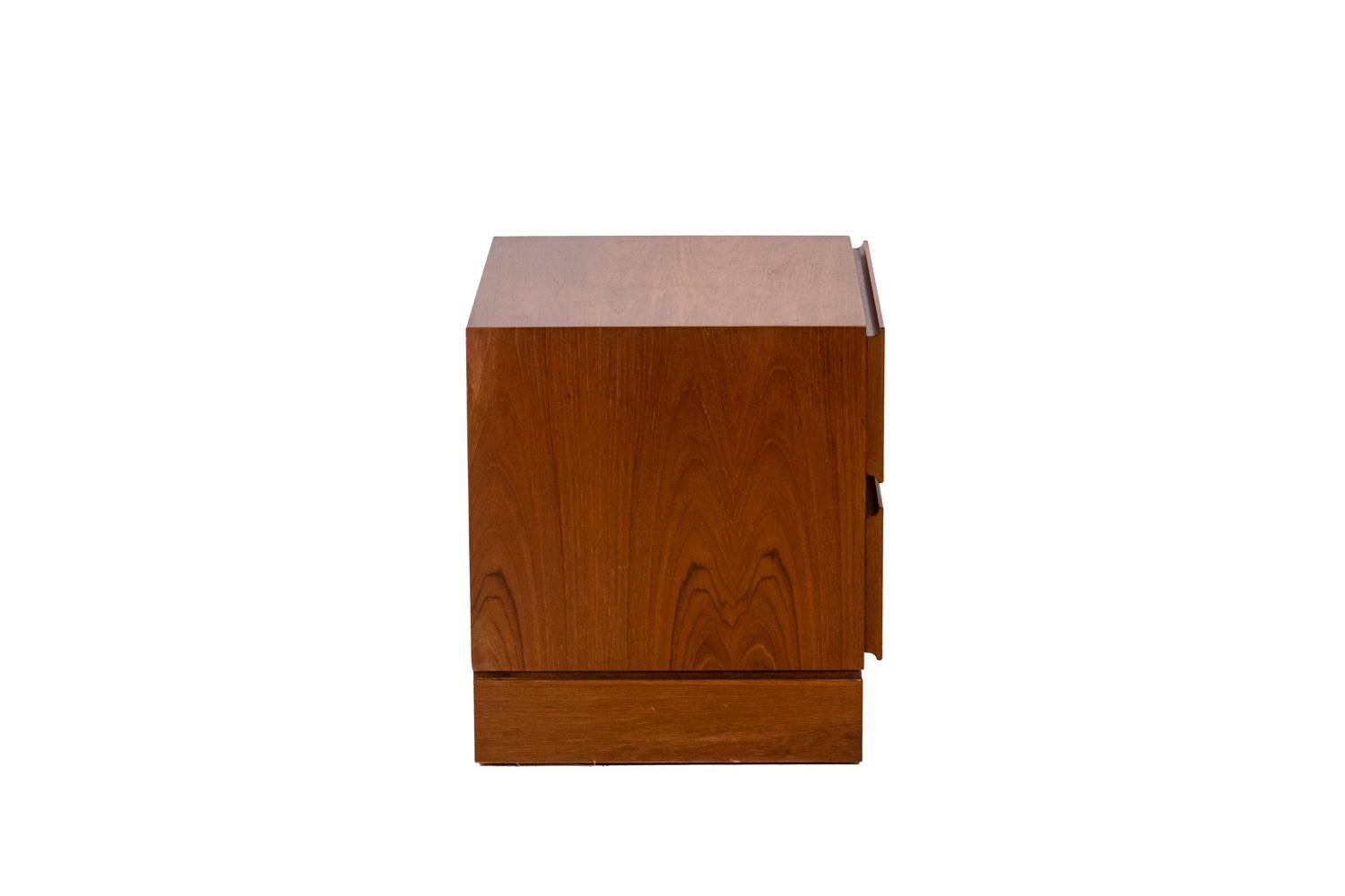 Mid-20th Century Bedside Tables in Teak, 1960s