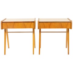 Bedside Tables with Formica Tops, 1970s, Set of Two