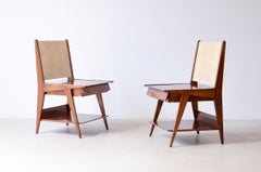 Nachttische mit Frontschubladen von Silvio Cavatorta