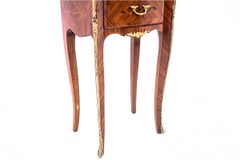 Bedside Tables with Marble Top, France, 1930s
