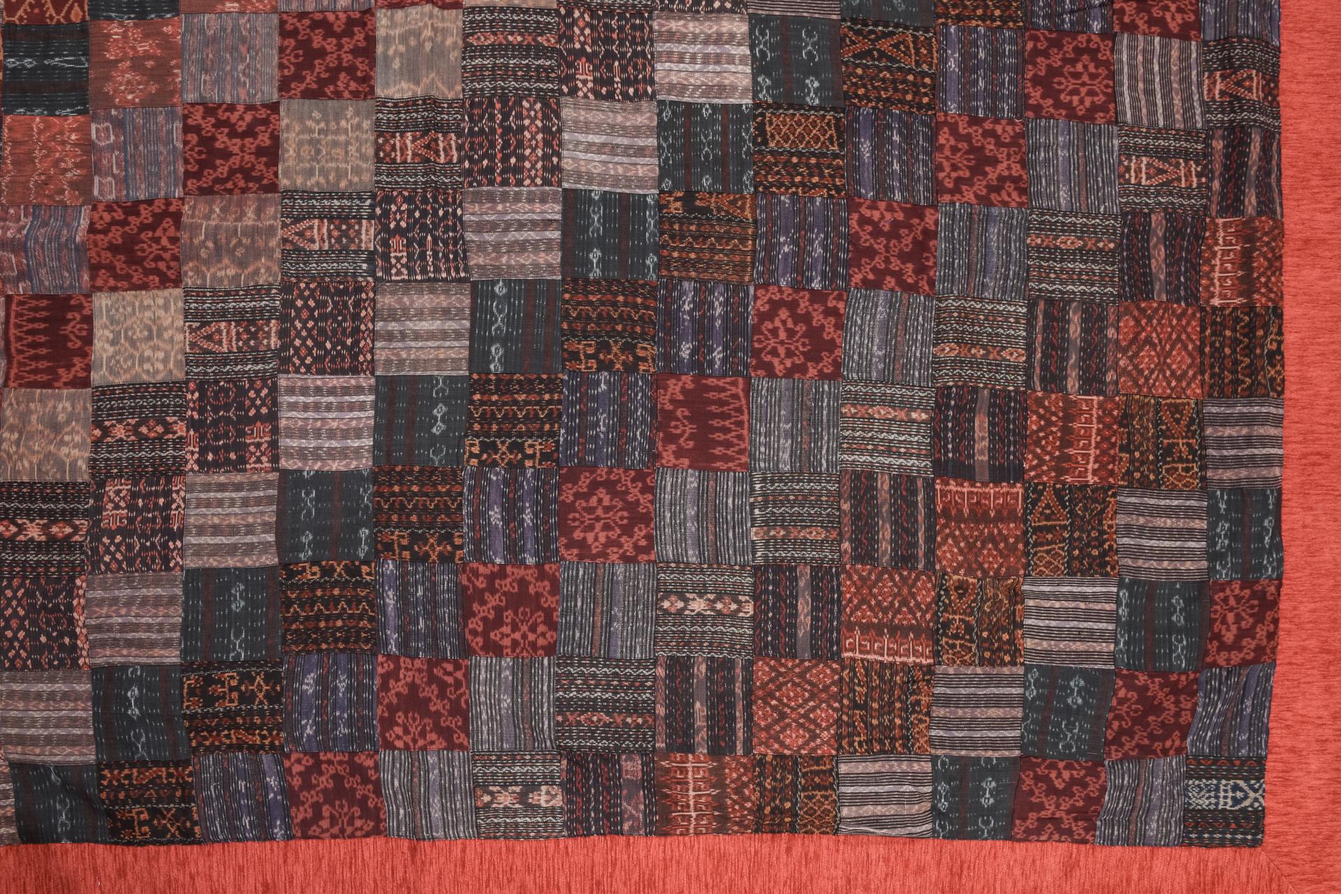 Ikat Textiles for a Bedspread For Sale 3