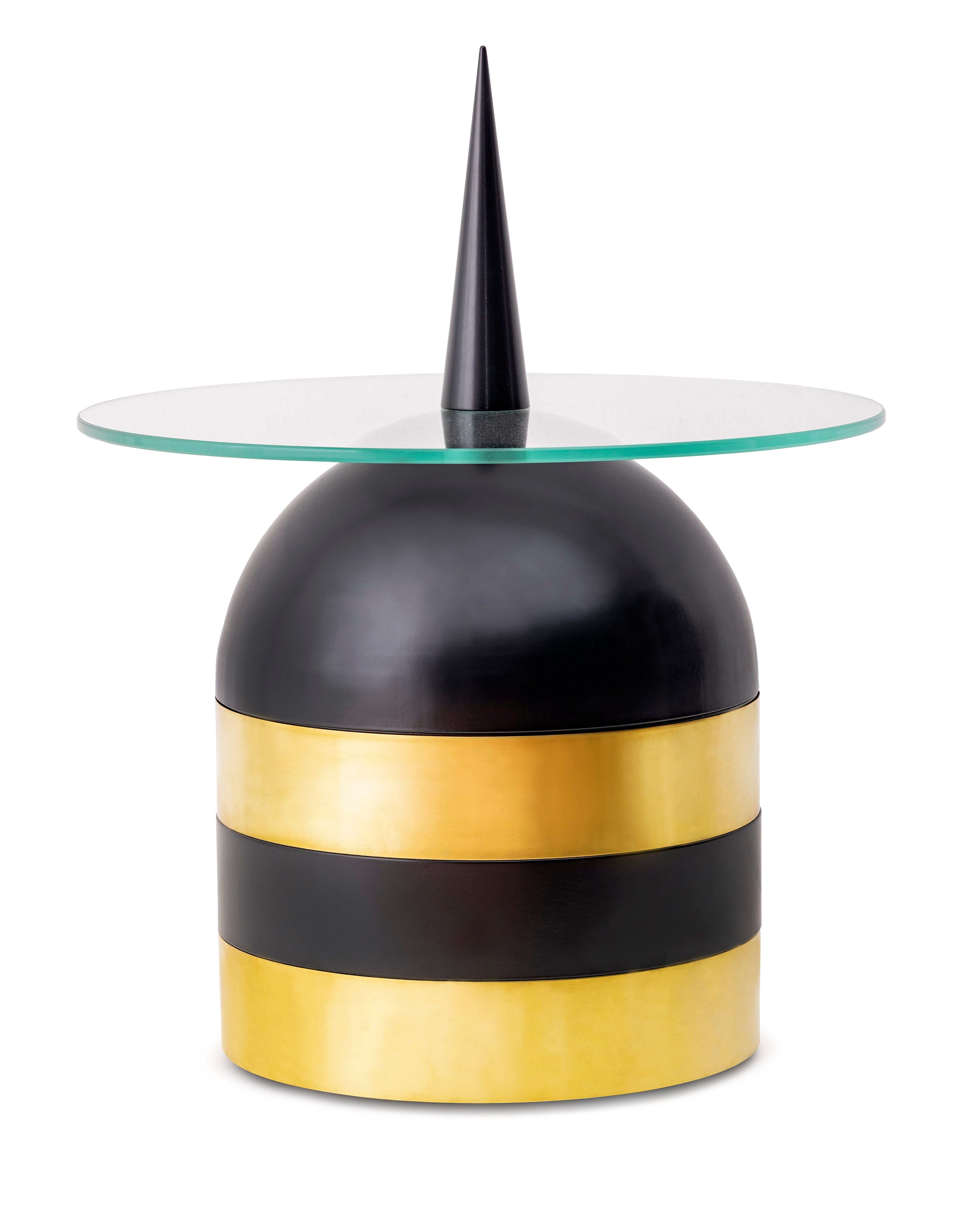 Cold-Painted Bee #1 Coffee Table (Dutch design, 2020) by Paul&Albert For Sale