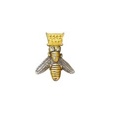 BEE 24Kt Gold and Silver 4th Cent. BC ancient greek Pendant
