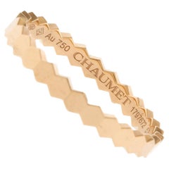 Bee De Chaumet Band Ring in Pink Gold Bee De Chaumet Band Ring in Pink Gold