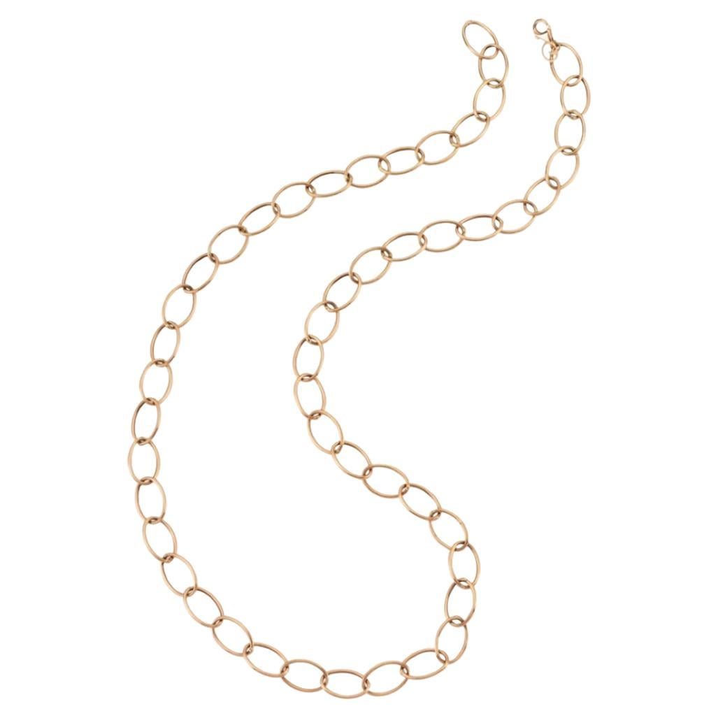 Bee Goddess Rose Gold Chain Necklace 95cm For Sale