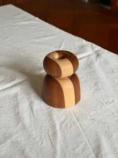 Faggio e cumaru, portacandele a 3 bracci di Romain des Bois