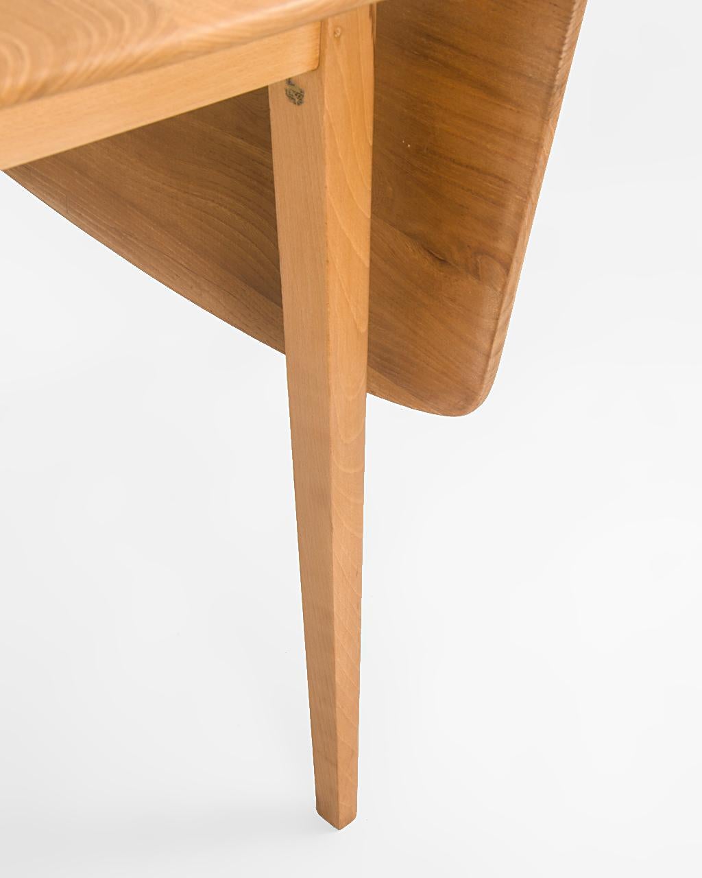 20th Century Beech and Elm Foldable Dining Table by L. Ercolani for Ercol, circa 1960 For Sale