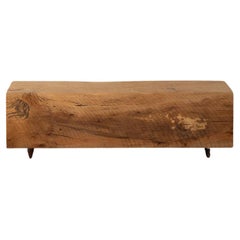 Beeche en hêtre 5' Long Solid Wood + Corten Steel by Alabama Sawyer