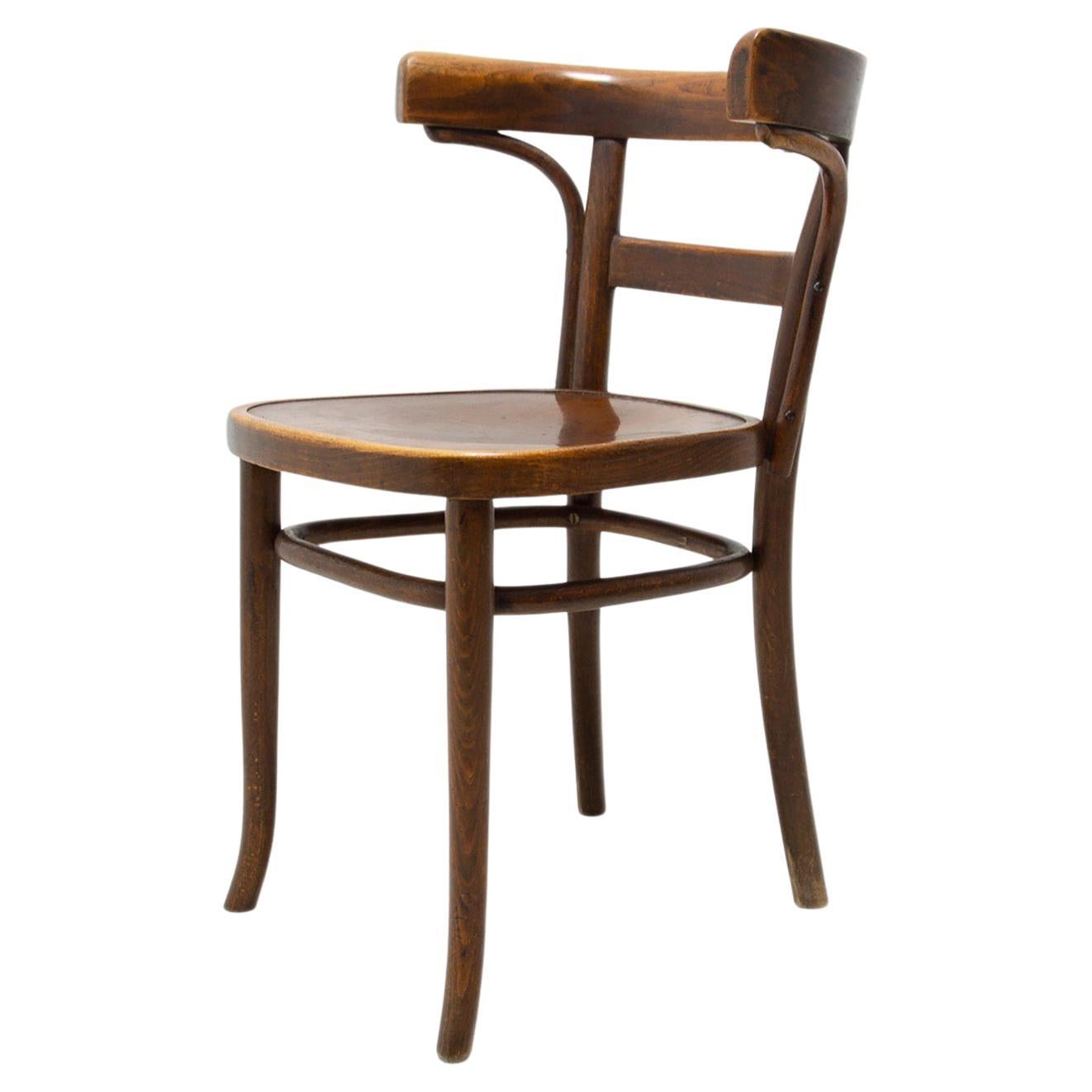 Beech Bentwood Chair by Bernkop, 1930´S For Sale