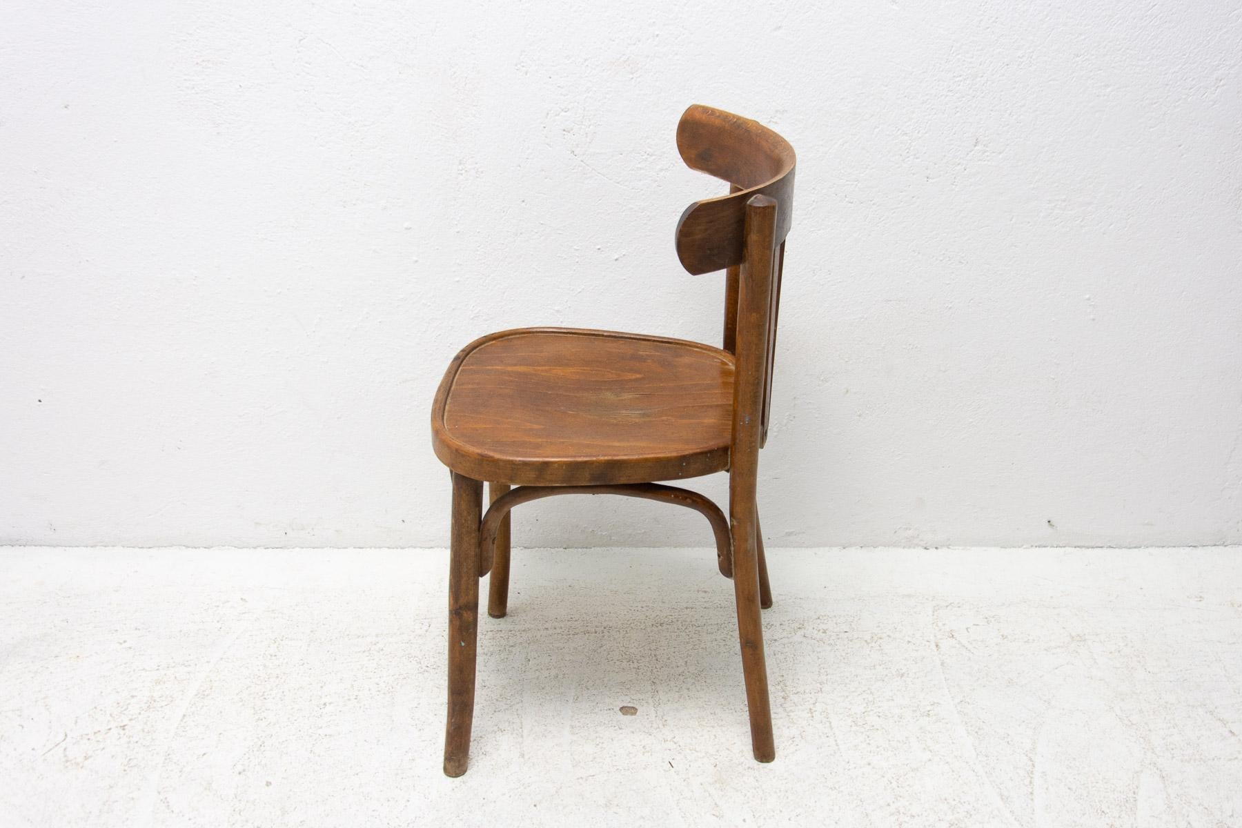 20th Century Beech bentwood Chair from Thonet, 1950´s