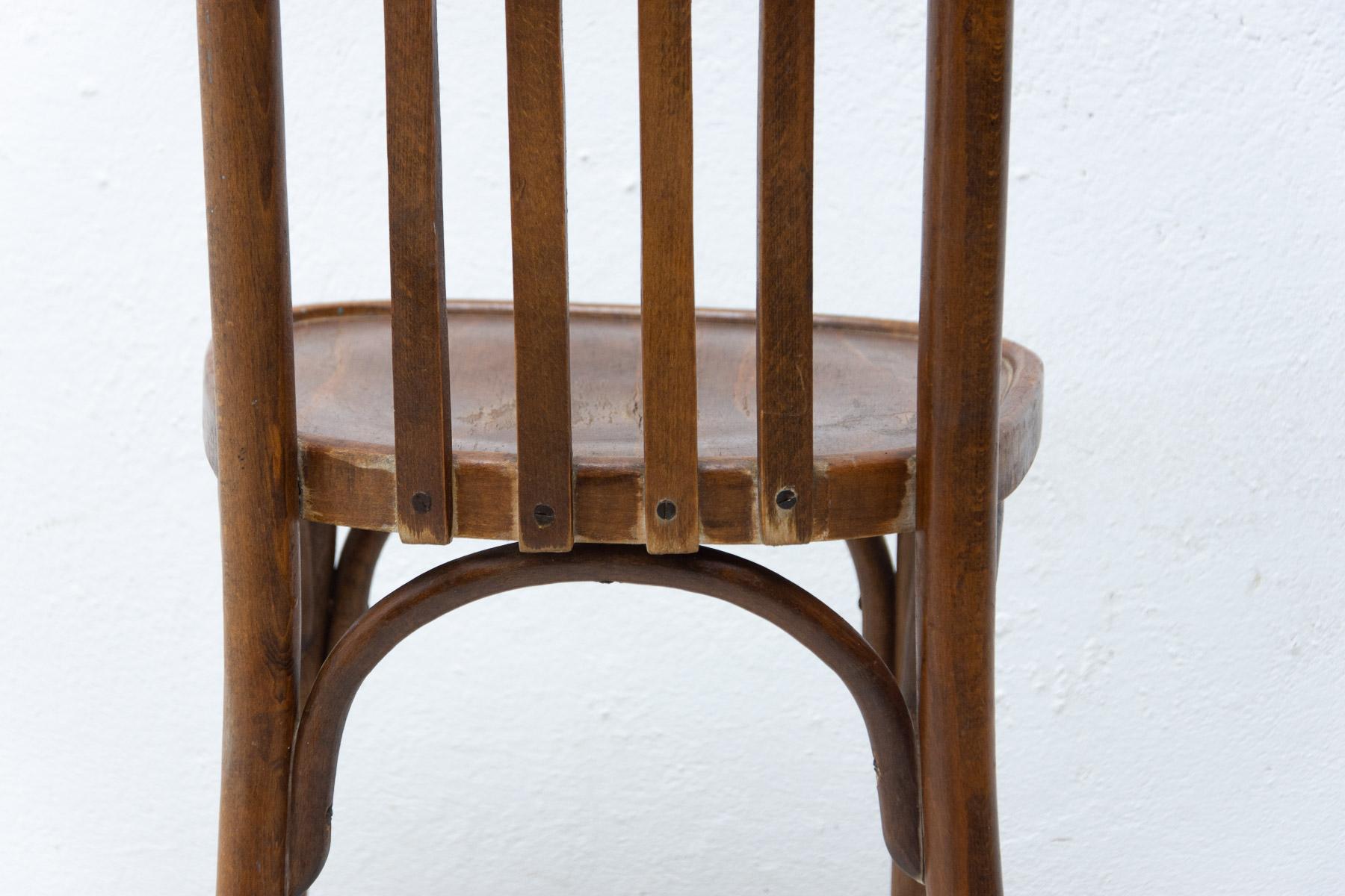 Beech bentwood Chair from Thonet, 1950´s 1