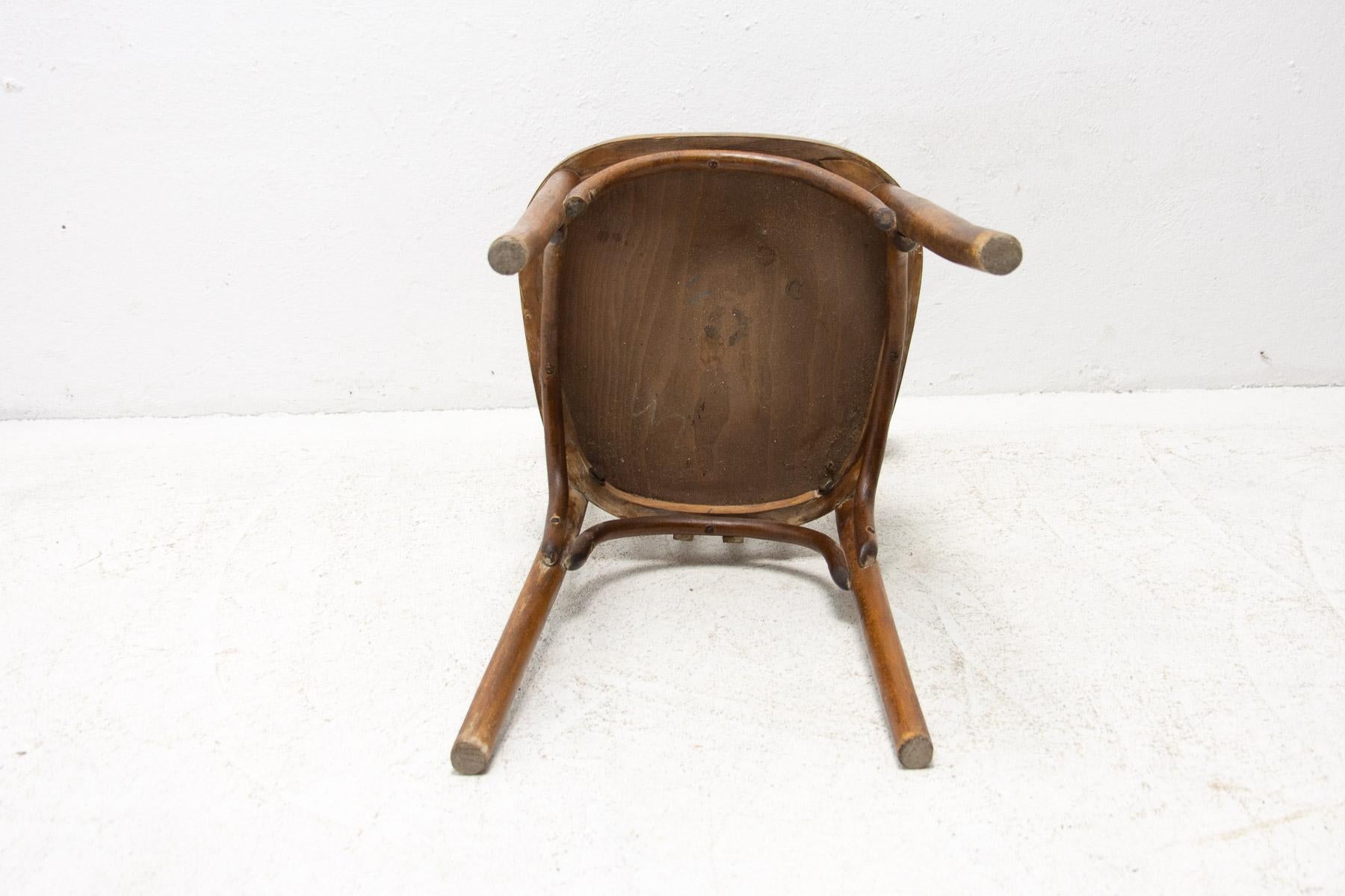 Sedia in legno curvato di faggio di Thonet, 1950 in vendita 2