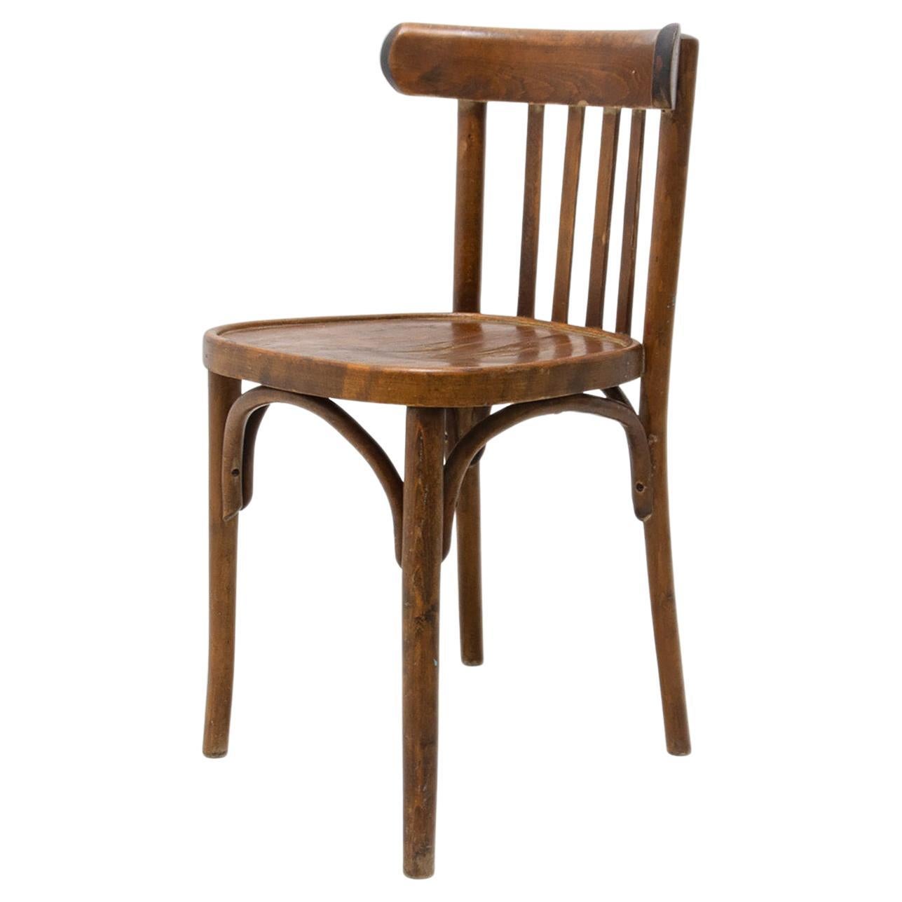 Beech bentwood Chair from Thonet, 1950´s