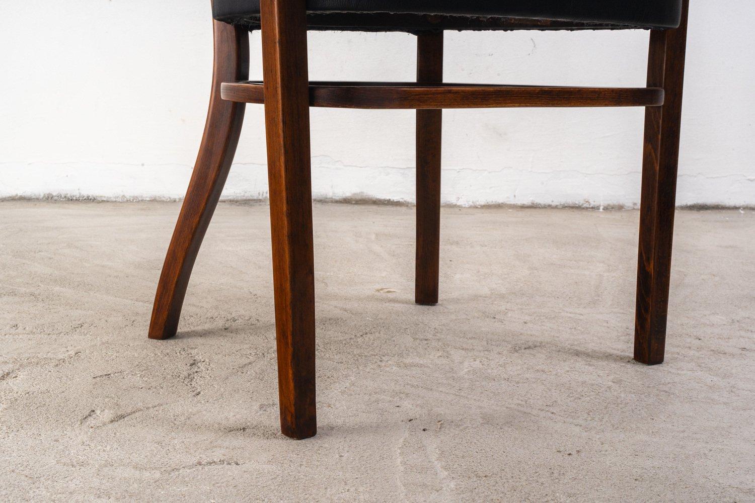 Chaises en hêtre d'Adolf Loos pour Thonet en vente 6