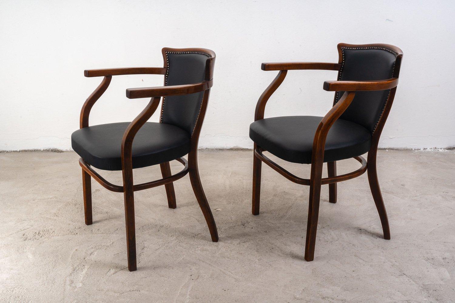 Chaises en hêtre d'Adolf Loos pour Thonet Bon état - En vente à Budapest, HU