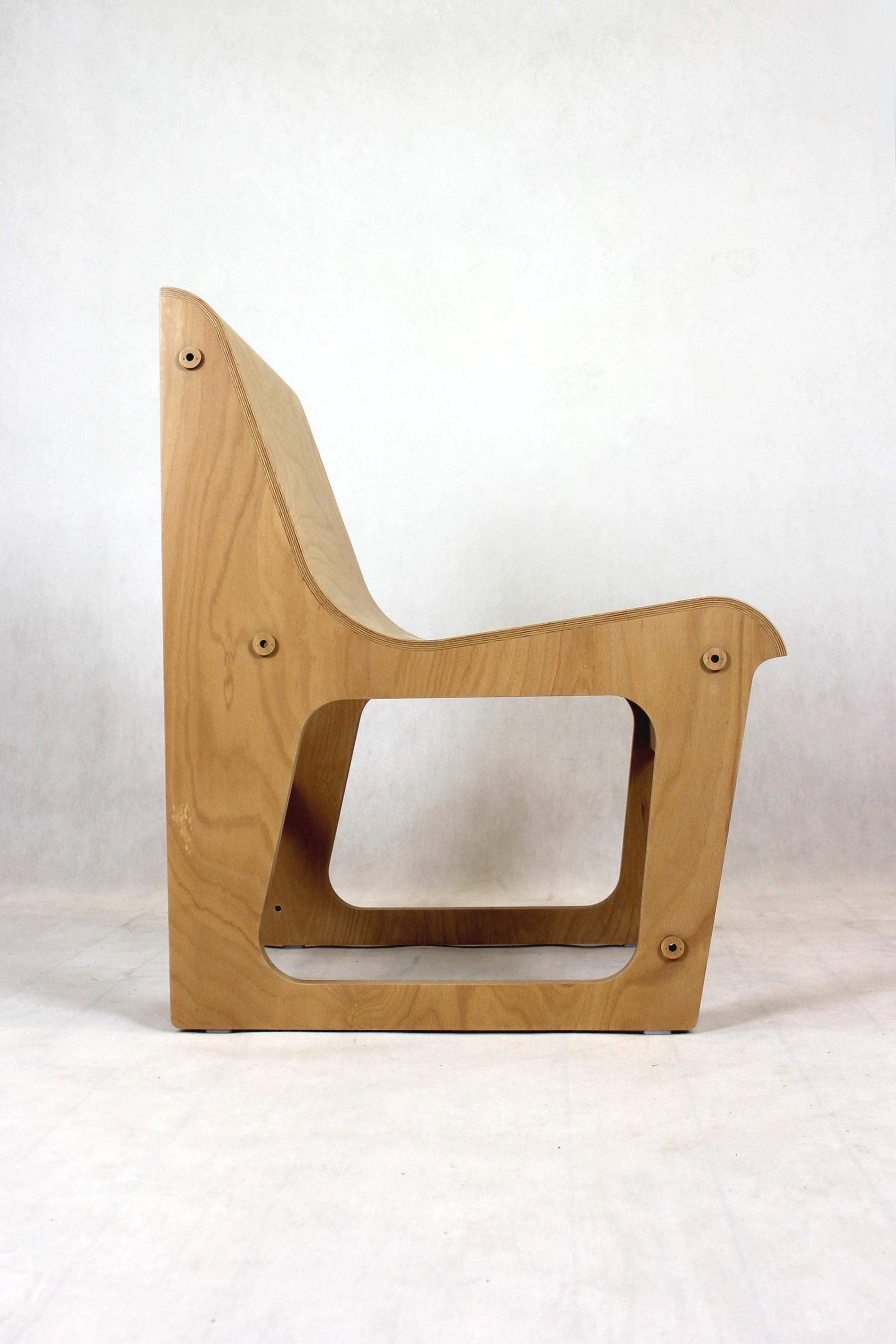 Beech Plywood Symposio Bench / Chairs by René Šulc for Ton, 2010s 6