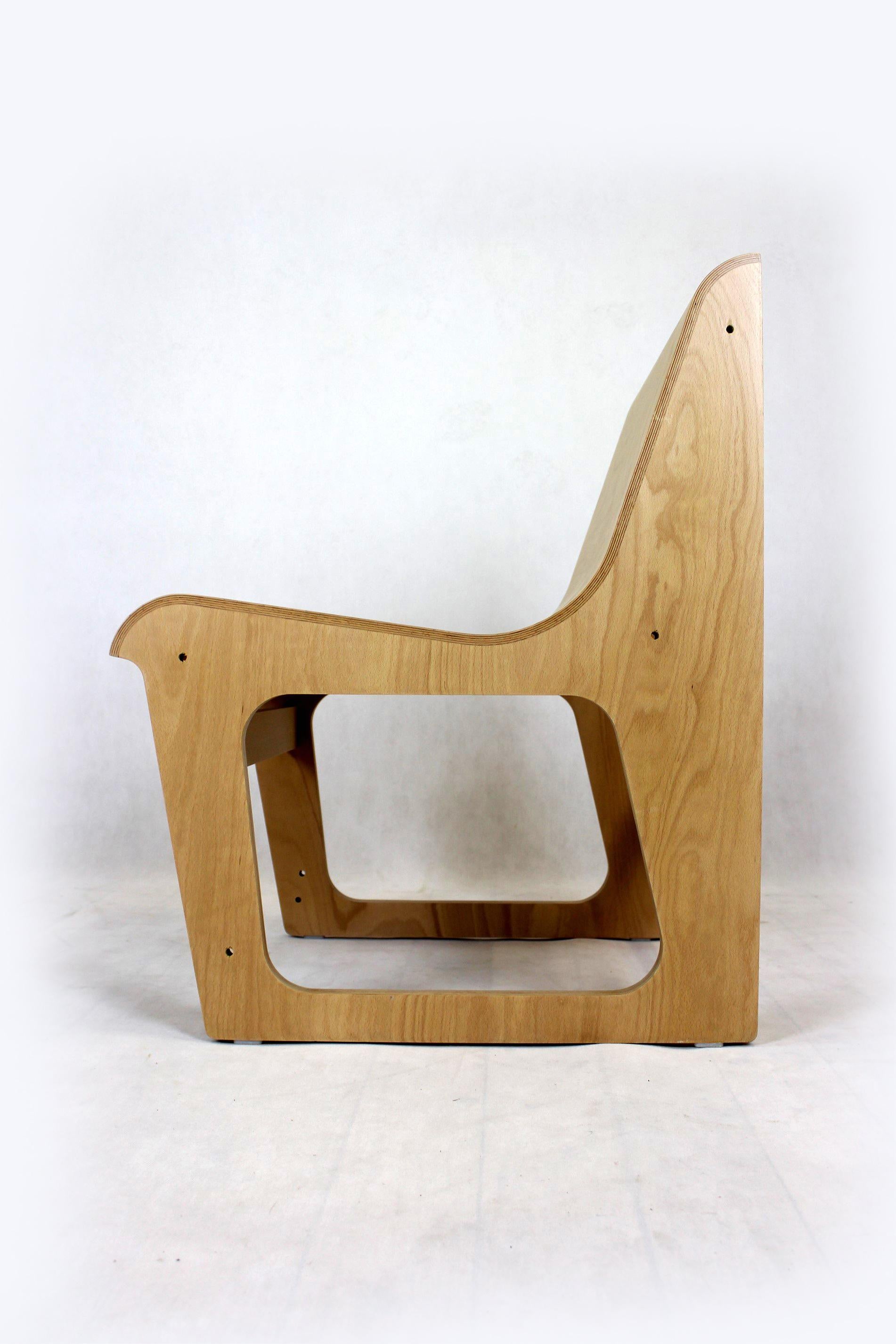 Beech Plywood Symposio Bench / Chairs by René Šulc for Ton, 2010s 13