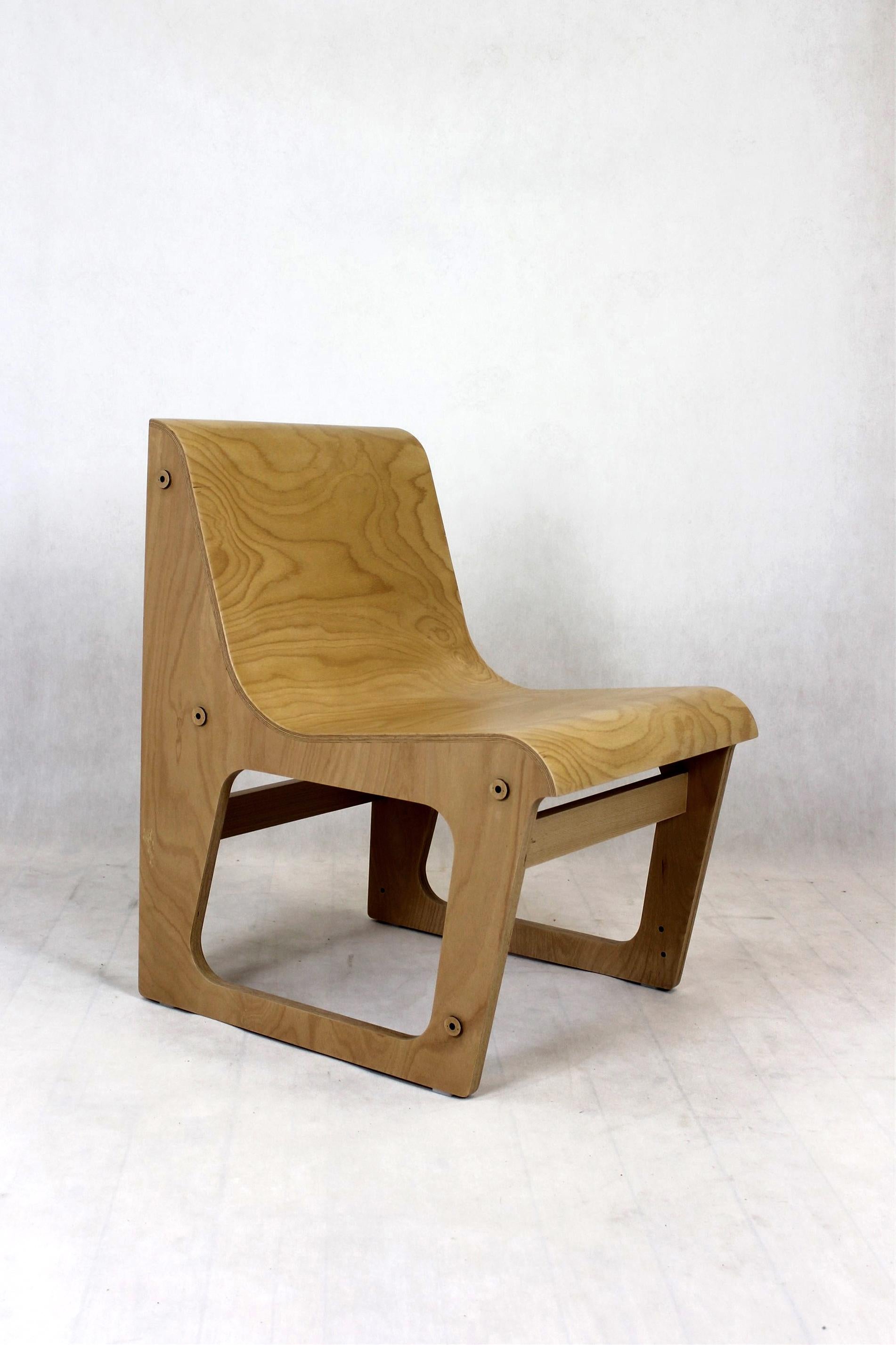 Beech Plywood Symposio Bench / Chairs by René Šulc for Ton, 2010s 3