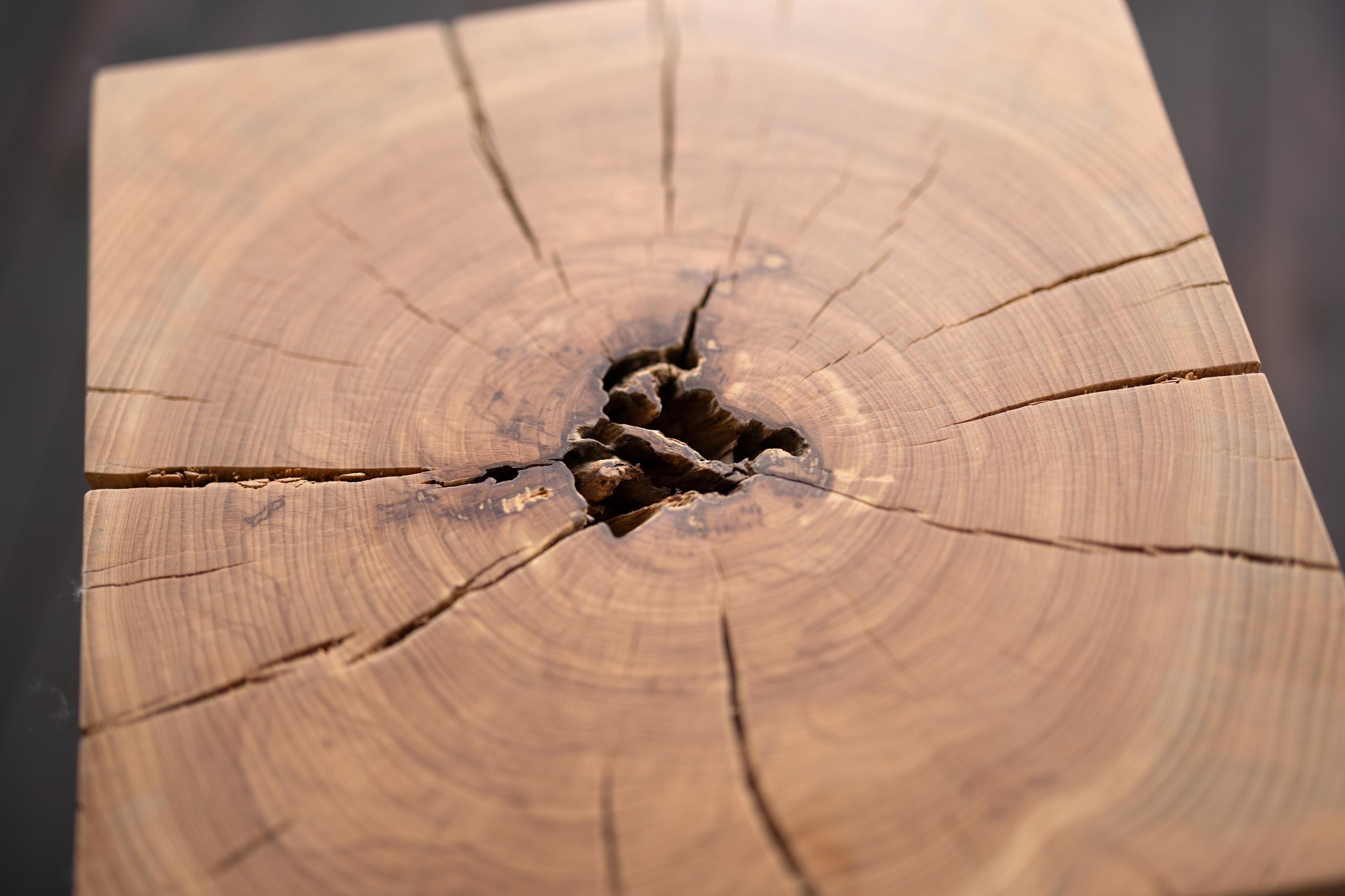 Table d'appoint en bois massif de Beeche (12