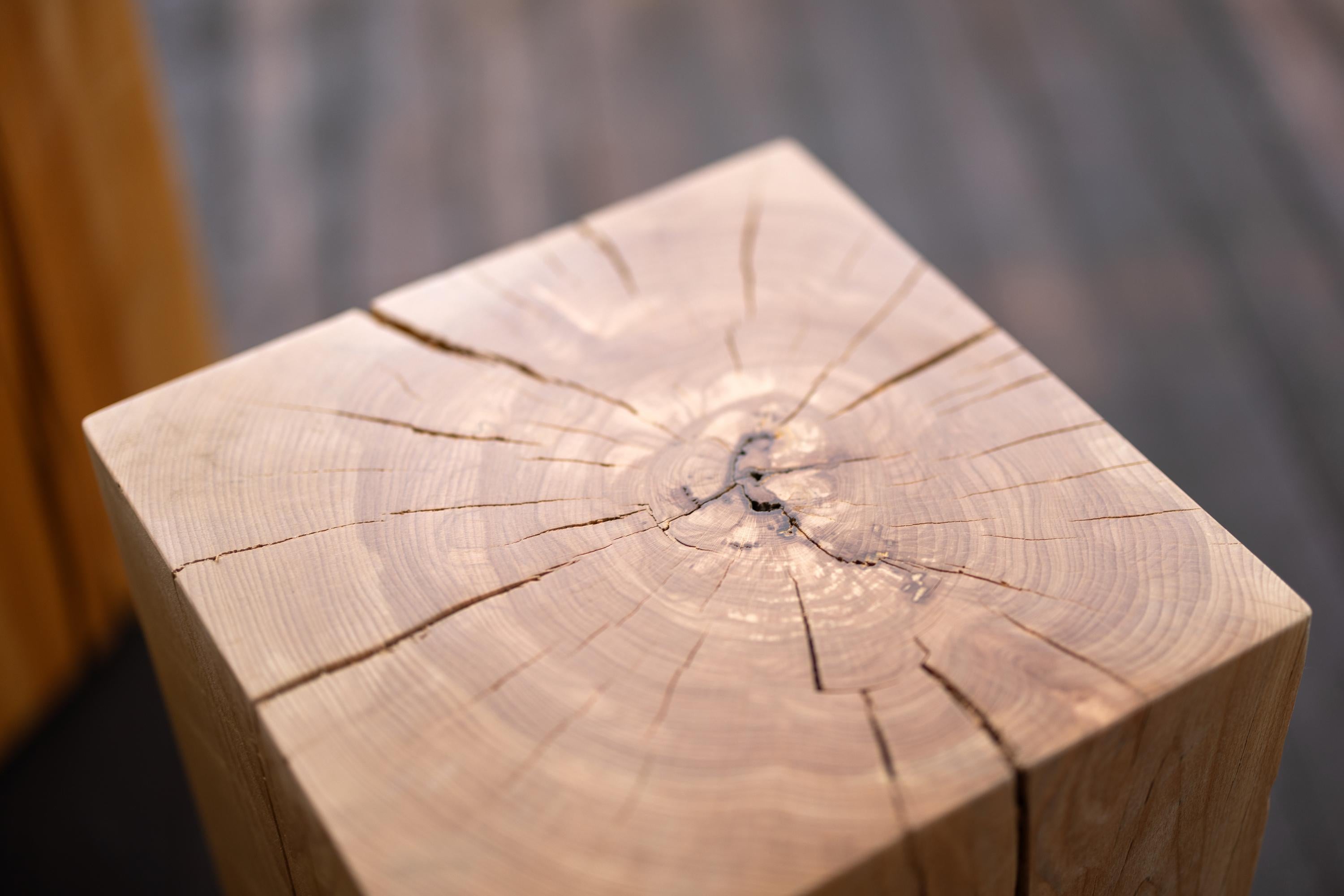 Table d'appoint en bois massif de Beeche (12