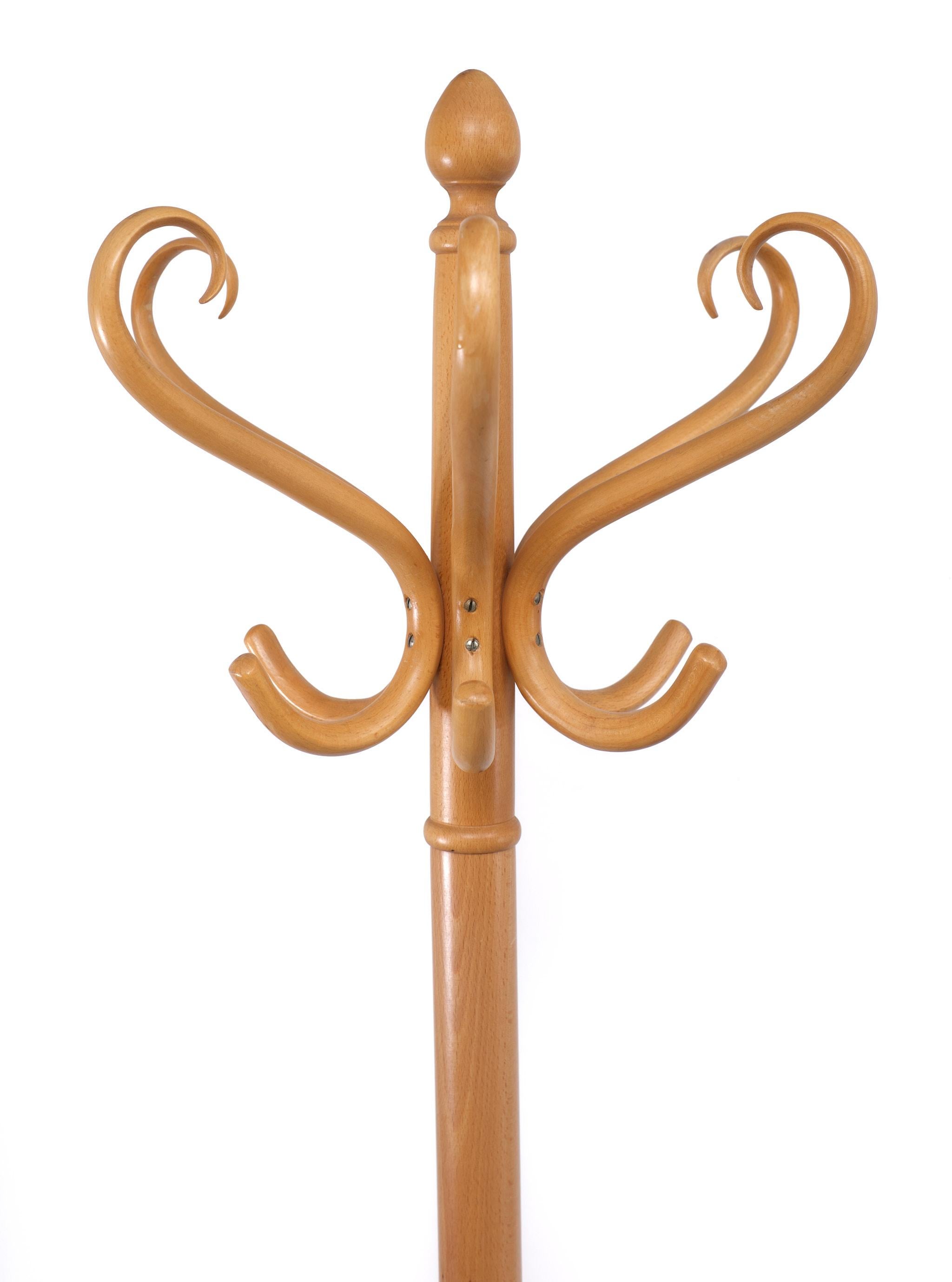 Very nice standing coat rack and umbrella stand .Solid Beechwood .
Steam bended . Very good condition, comes in four parts, easy to send . 

Please don't hesitate to reach out for alternative shipping quotes