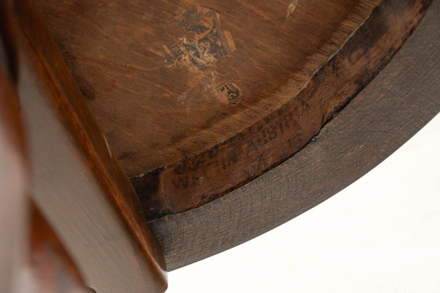 Beech Stool from Jacob & Josef Kohn 4