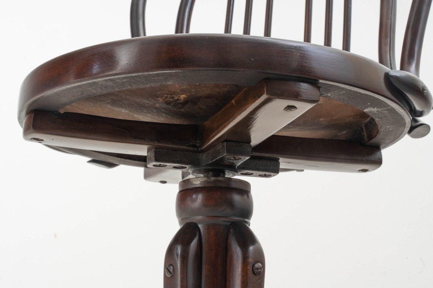 Beech Stool from Jacob & Josef Kohn 1