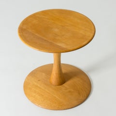 Beech Stool/Table "Toadstool", "Trisserne" by Nanna Ditzel for Kolds Savværk