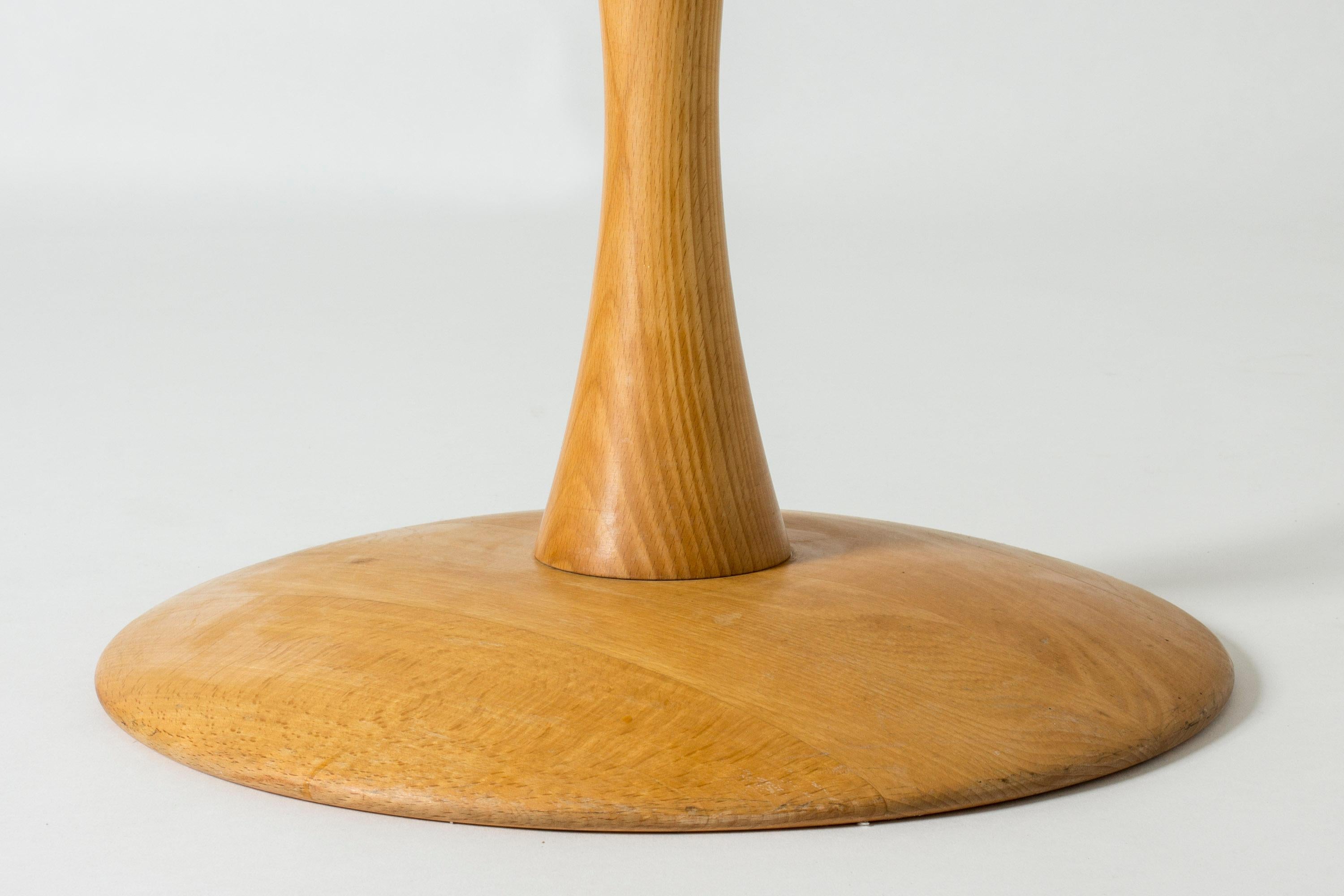 Scandinavian Modern Beech Stool/Table 