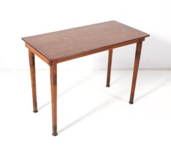 Beech Vienna Secession Art Nouveau Console Table by Jacob & Josef Kohn, 1900s