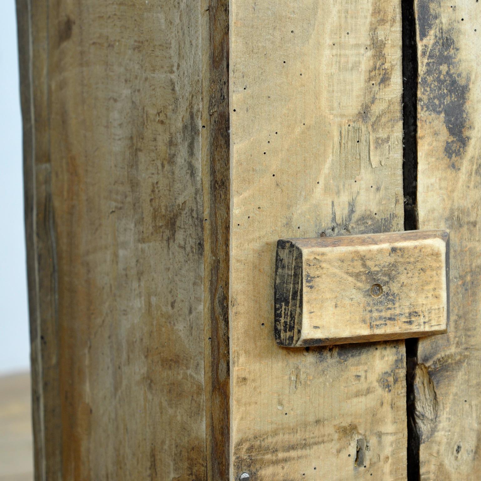Armoire Wabi Sabi en hêtre, années 1850 en vente 3