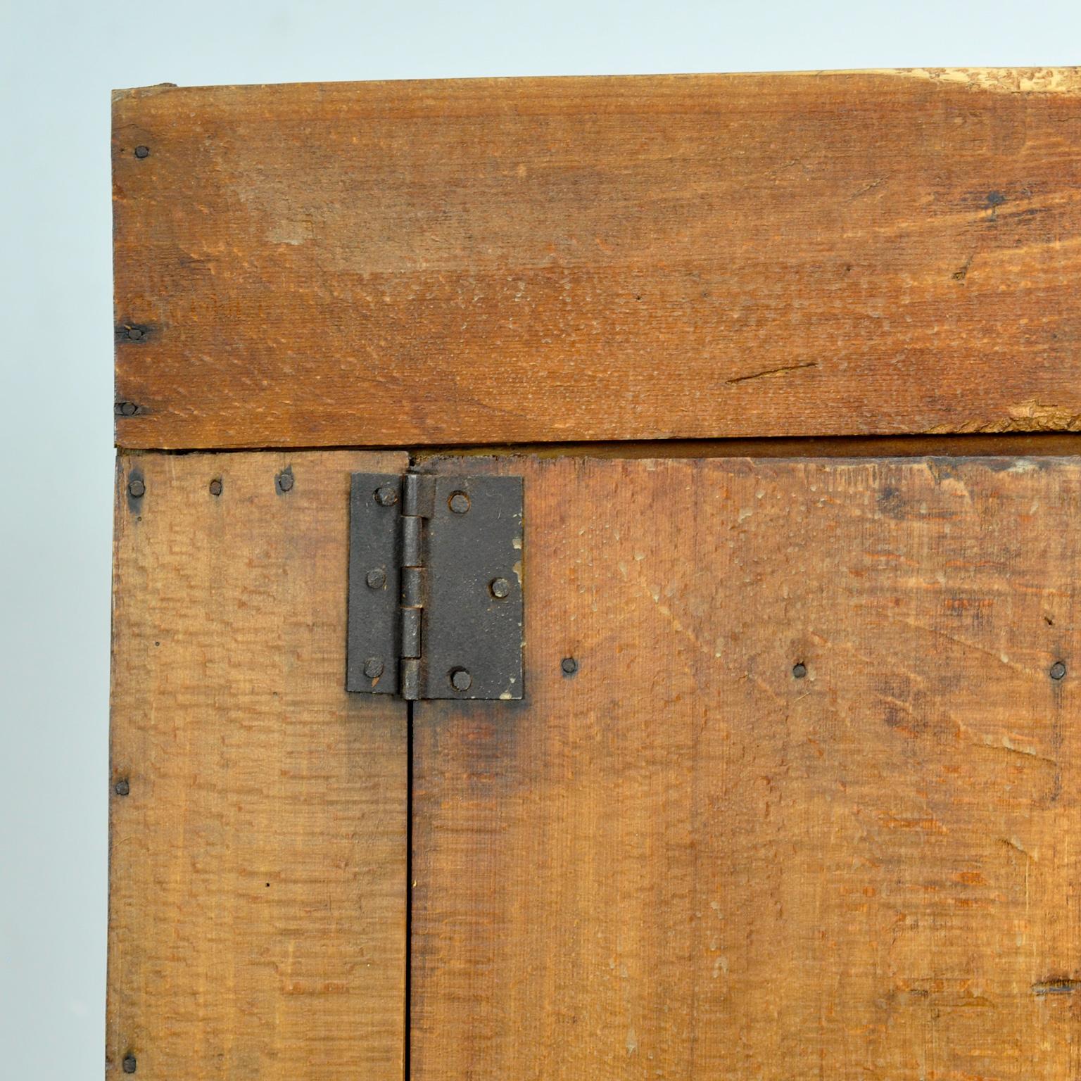 beech wabi sabi cabinet, 1850s For Sale 4