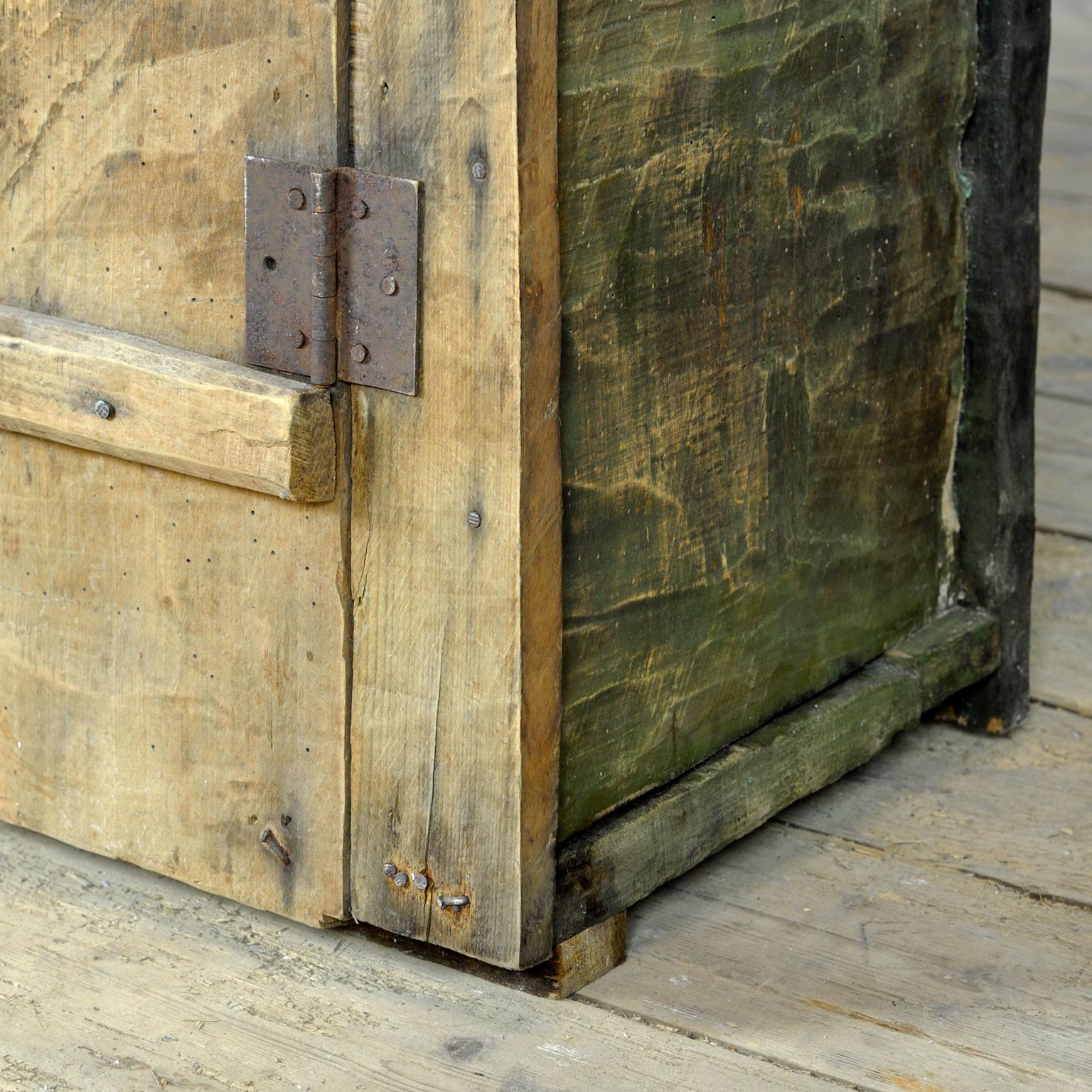 Hêtre Armoire wabi sabi des années 1850 en vente