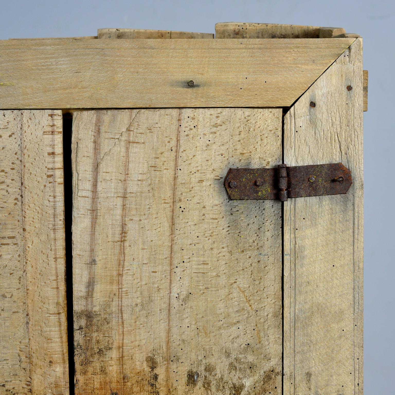 Armadio wabi sabi in faggio, 1850 in vendita 2