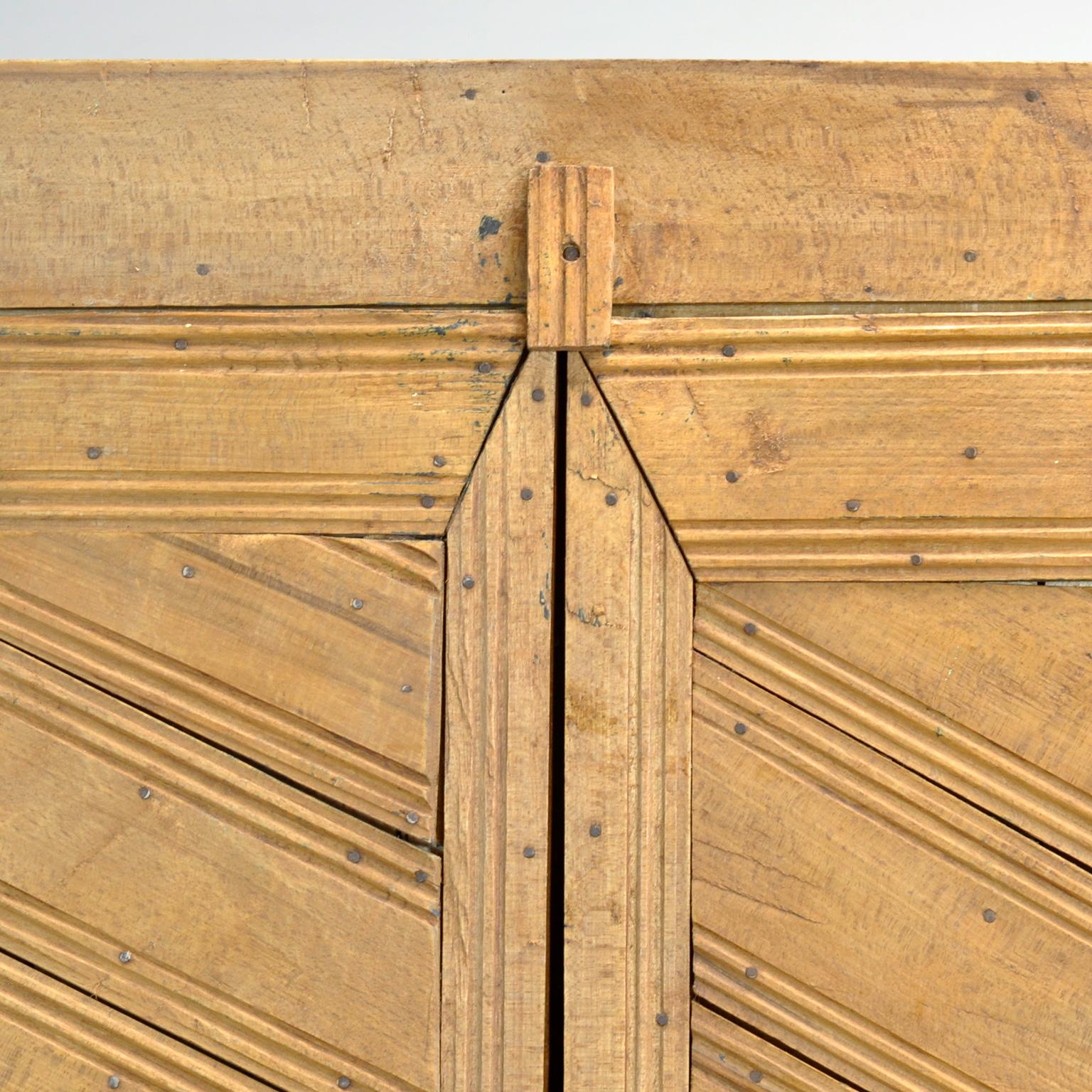 Armadio wabi sabi in faggio, 1880 in vendita 6