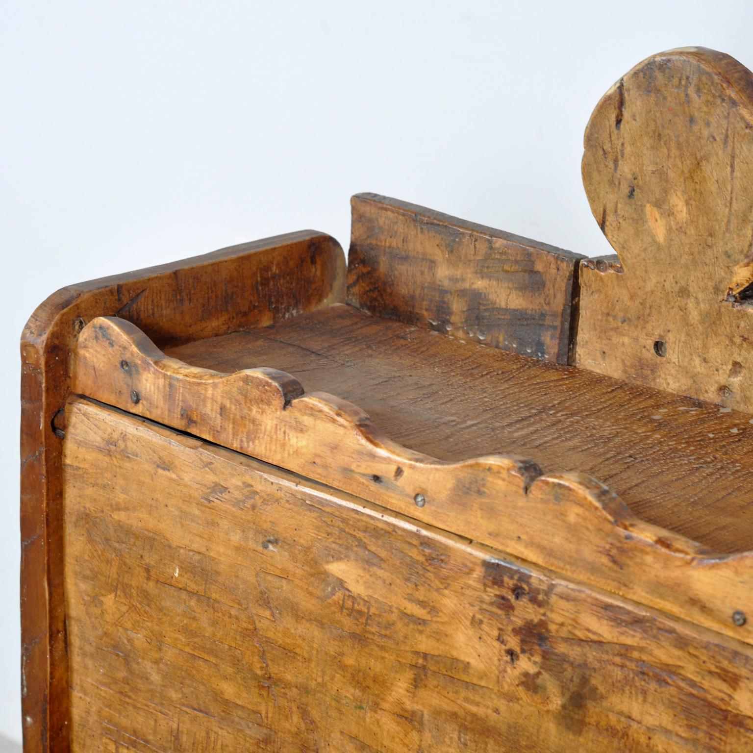 Beech Wabi Sabi Cabinet, circa 1800 For Sale 7