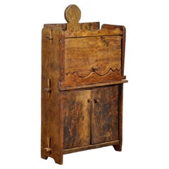 Beech Wabi Sabi Cabinet, circa 1800