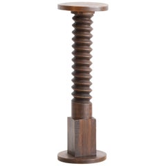 Beech Wine Press Column, French Mid 20th Century