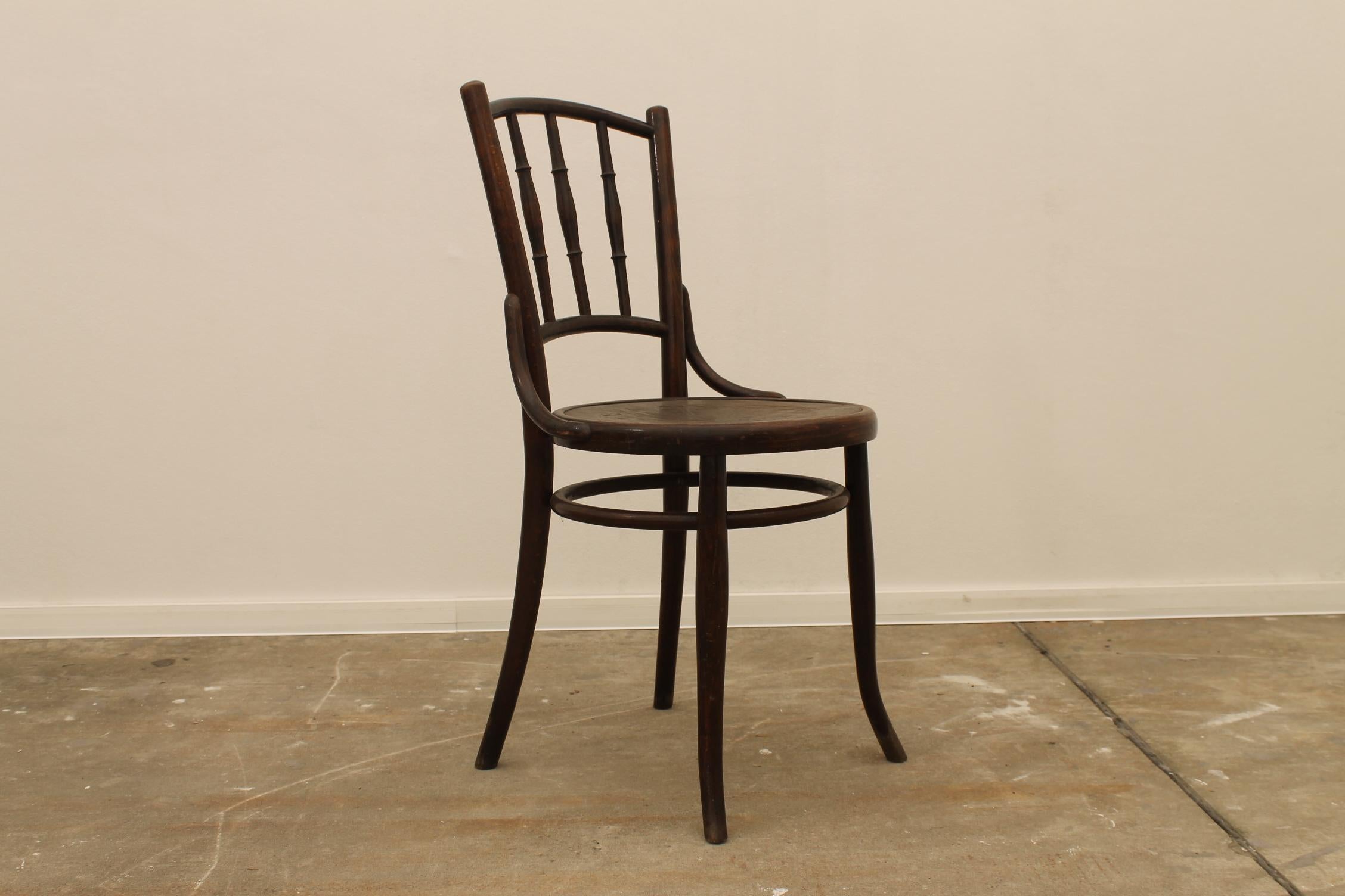 20th Century Beechwood Chair Thonet, Czechoslovakia, 1930s For Sale