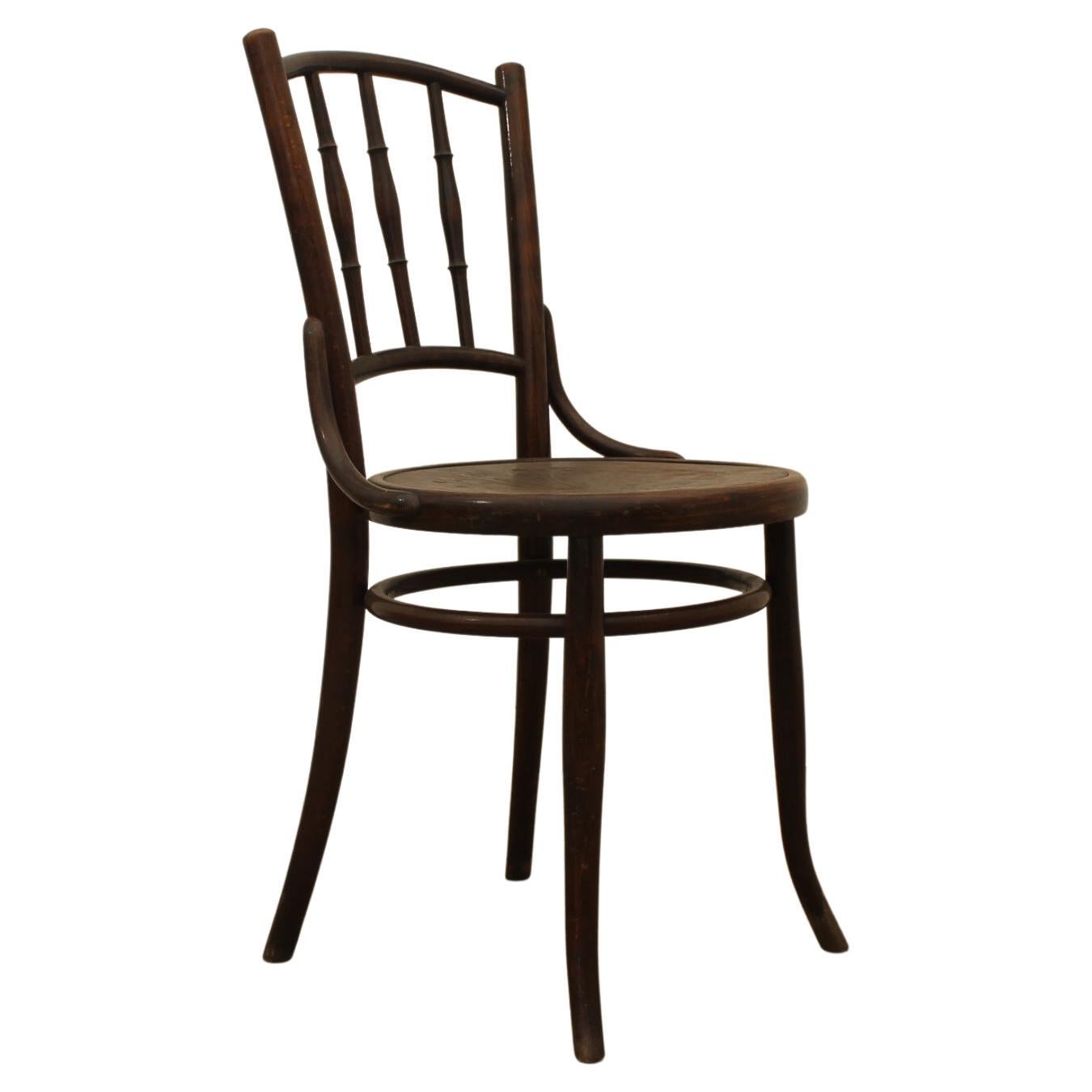 Beechwood Chair Thonet, Czechoslovakia, 1930s For Sale