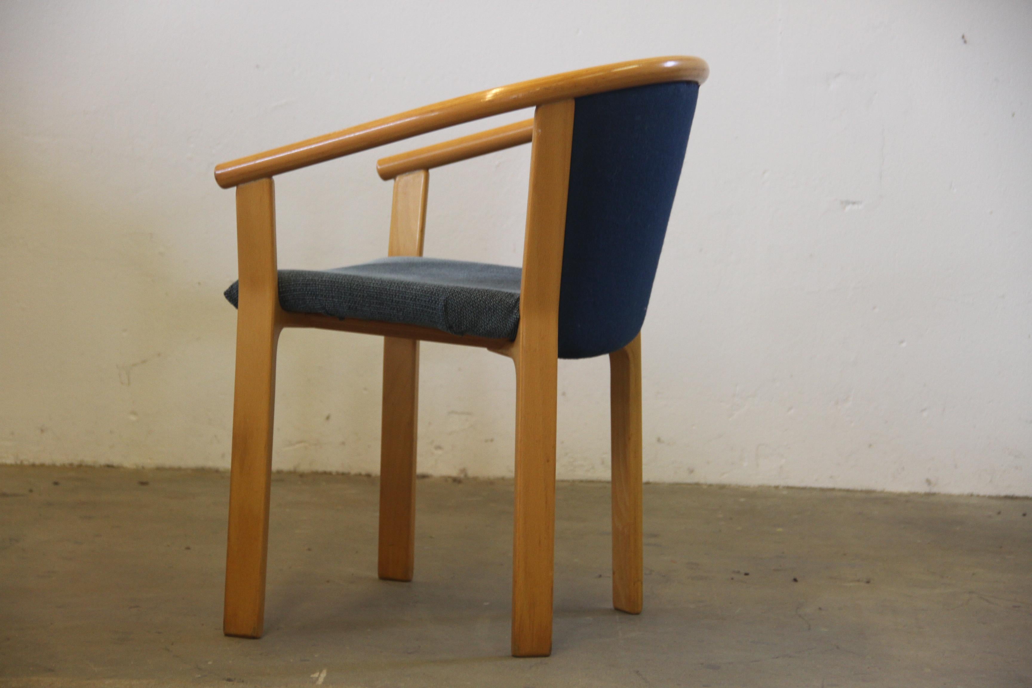 Beech Wood Dining Chairs by Rud Thygesen & Johnny Sørensen for Magnus Olesen For Sale 5