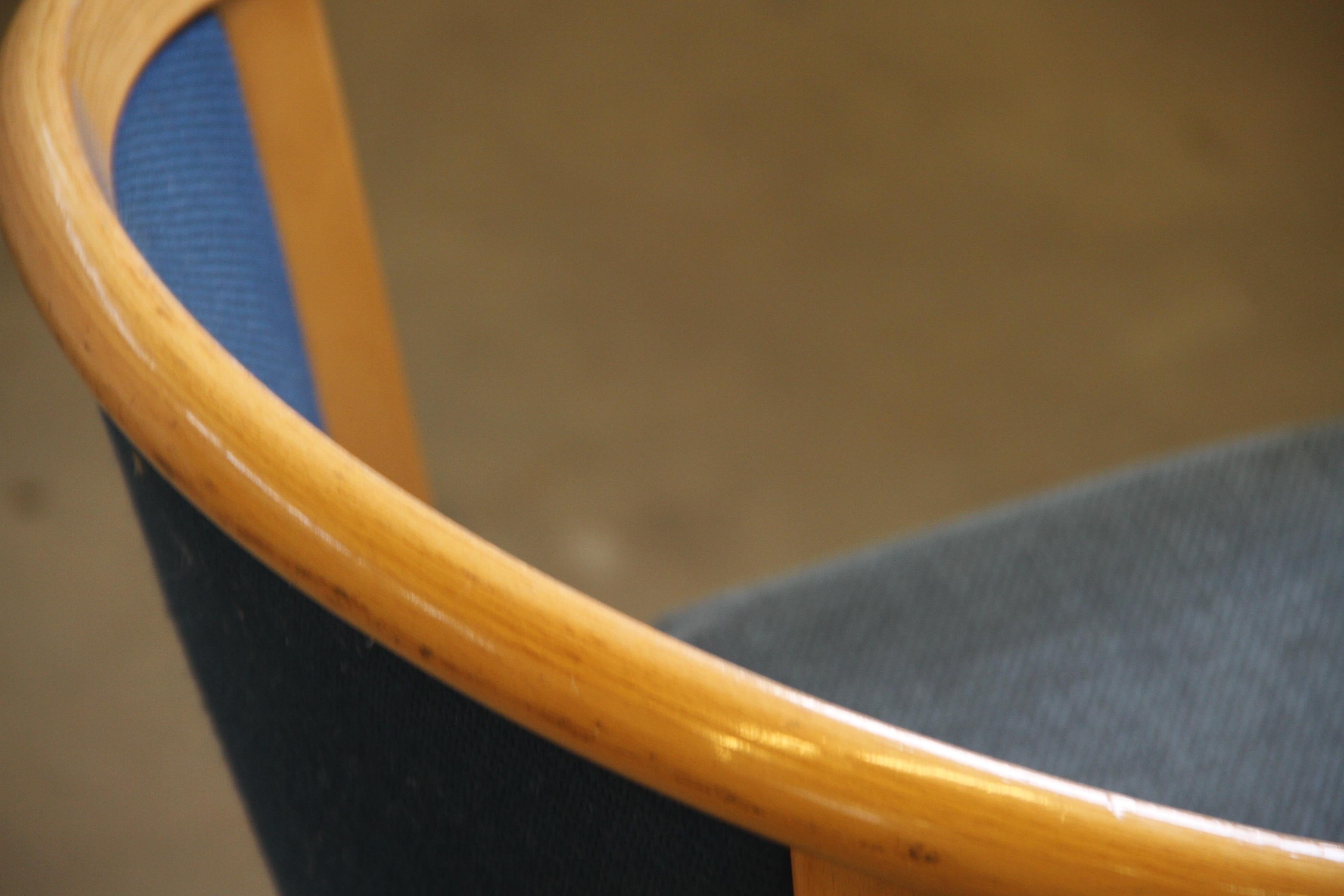 Beech Wood Dining Chairs by Rud Thygesen & Johnny Sørensen for Magnus Olesen For Sale 6