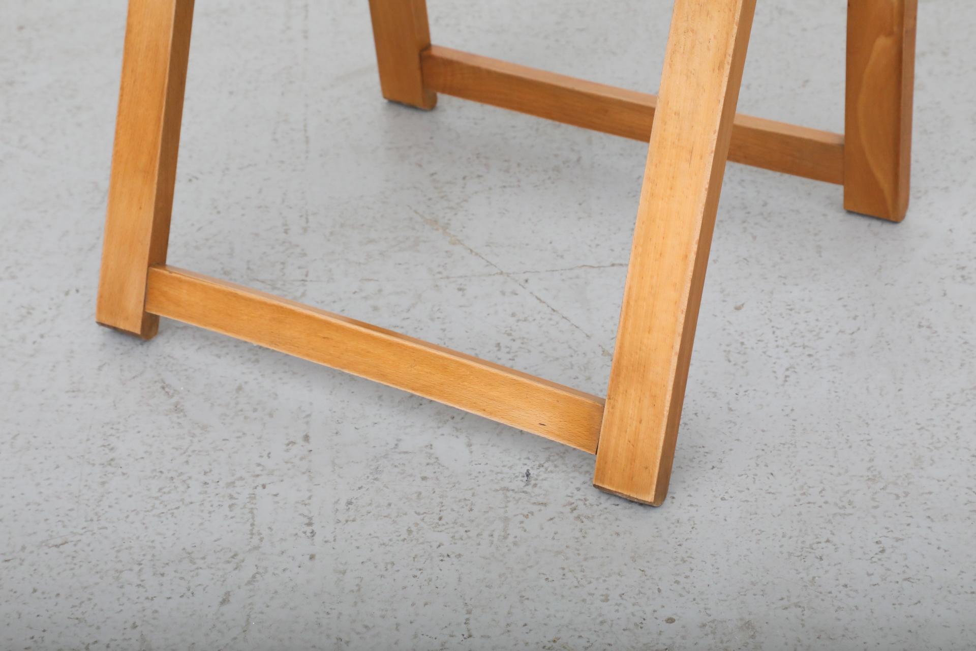 Sillas plegables de madera de haya de Aldo Jacober para Alberto Bazzani, 1960 5