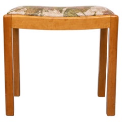 Beech wood  Foot stool  1950s Dutch
