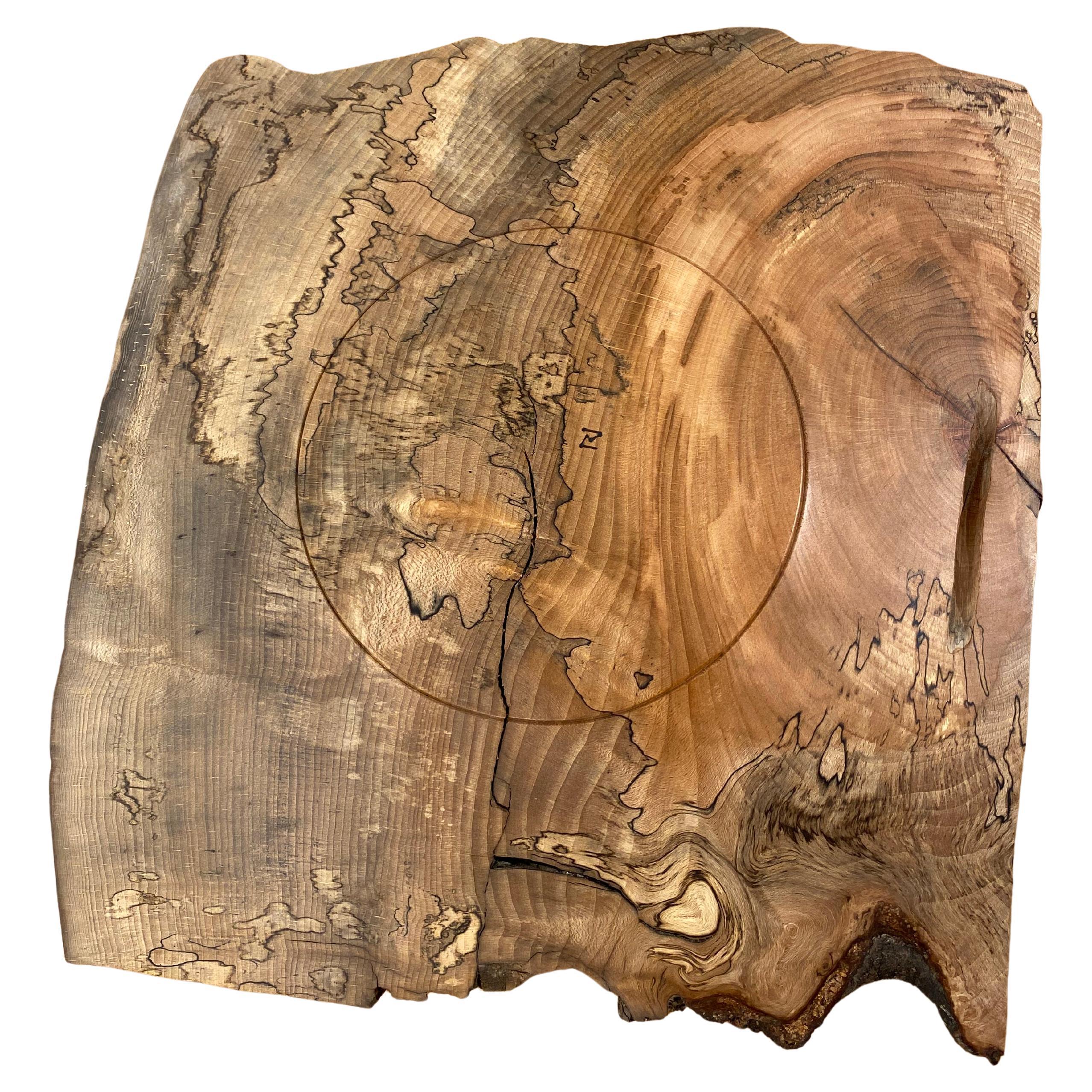 Falegnameria Vassoio tascabile in legno di Beeche di Ralph Ribour in vendita