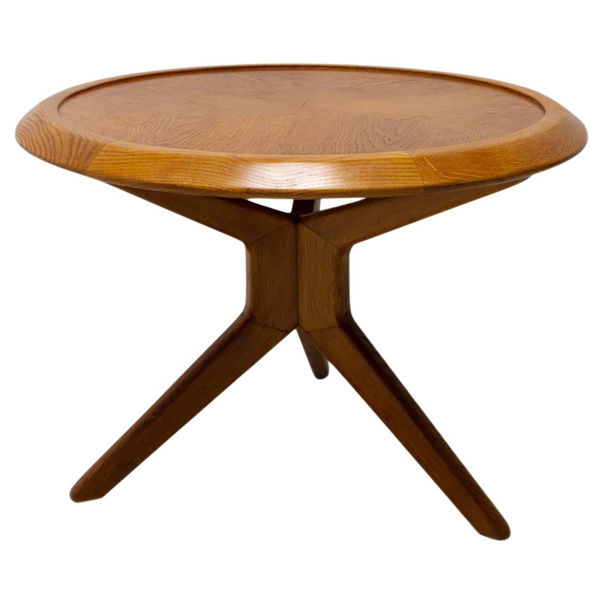 Beechwood Coffee Table by Krásn�á Jizba, 1950's, Czechoslovakia