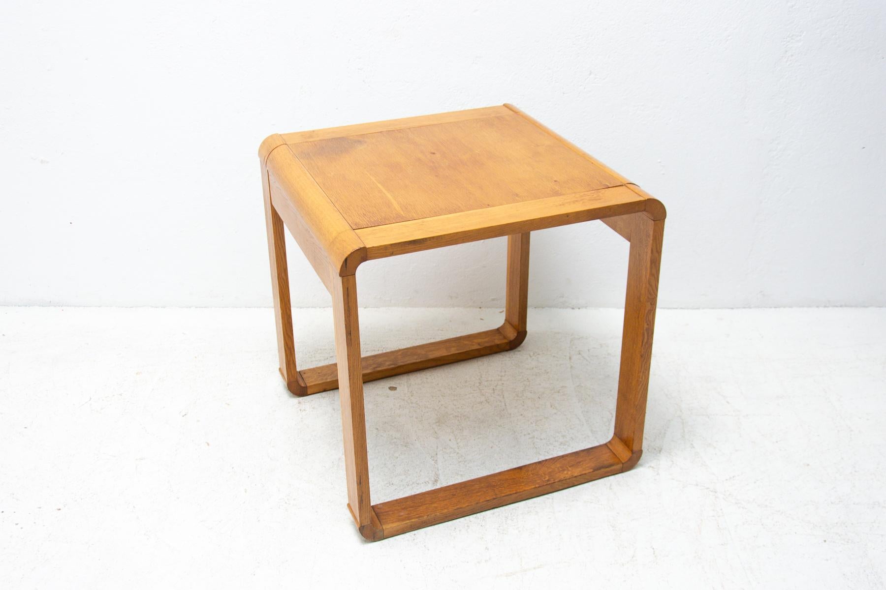 Beechwood Coffee Table, Czechoslovakia, 1970´s For Sale 1