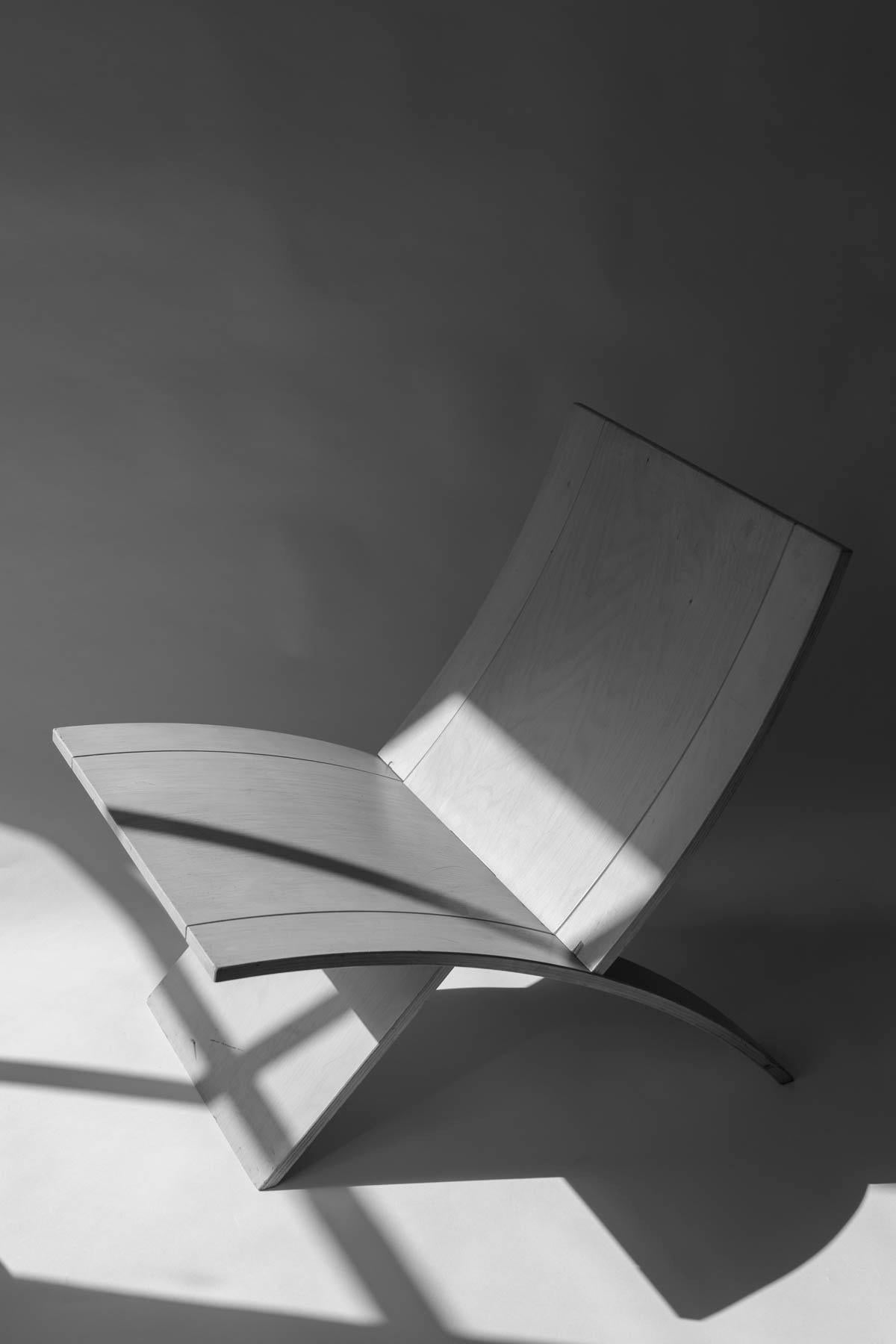 Beechwood 'Laminex' Folding Chair by Jens Nielsen 80s for Falster For Sale 6