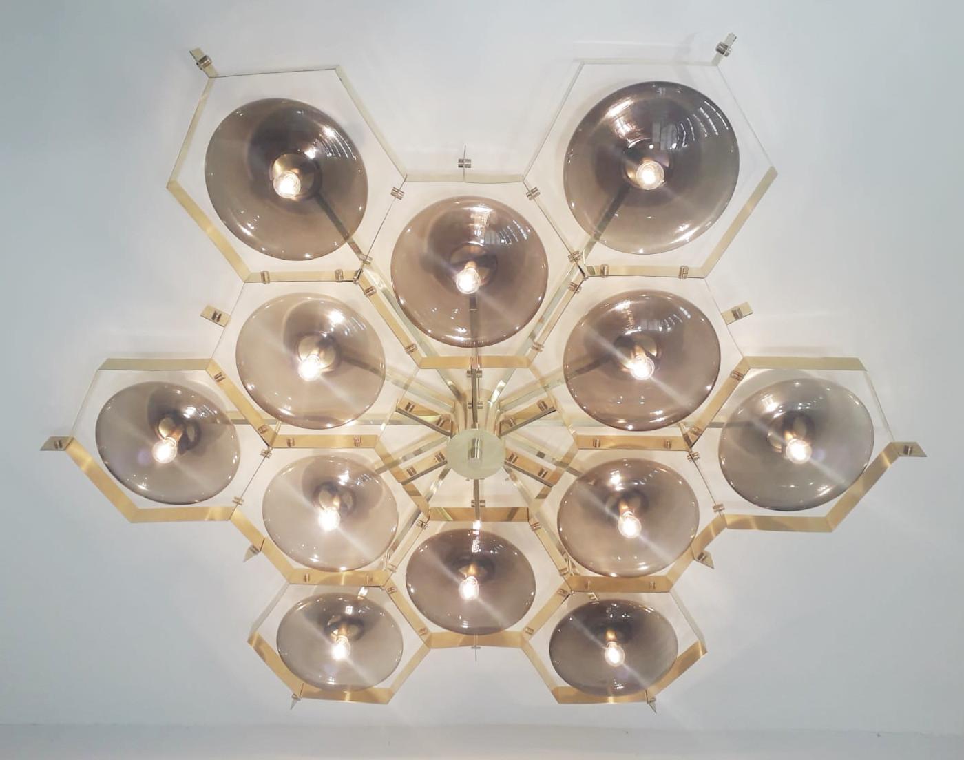 Mid-Century Modern Monture encastrée Beehive de Fabio Ltd en vente